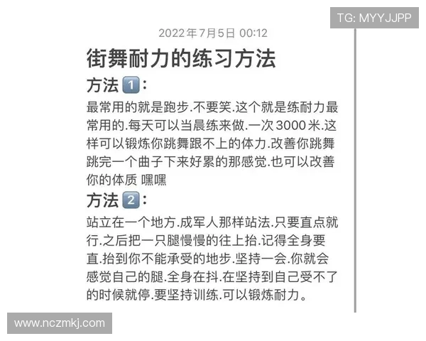 武汉街舞队耐力训练的挑战与突破探索之旅